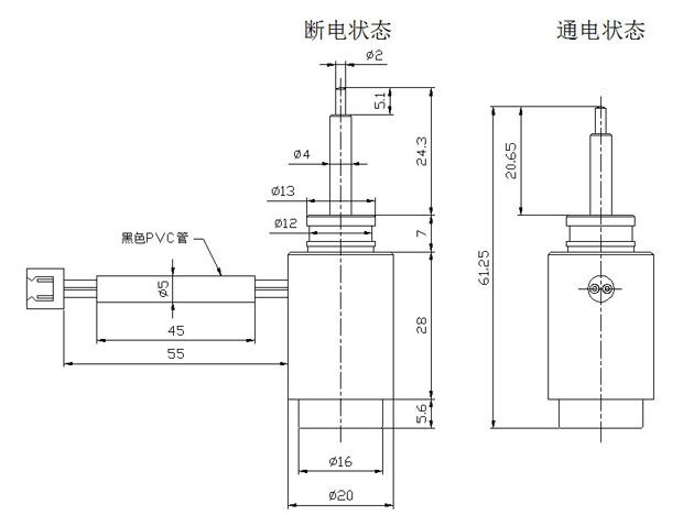 推动式圆管乐鱼在线最新官网-乐鱼(中国)
尺寸图